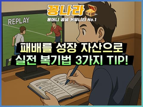운 탓은 금물! 패배를 성장으로 바꾸는 실전 복기법 3가지
